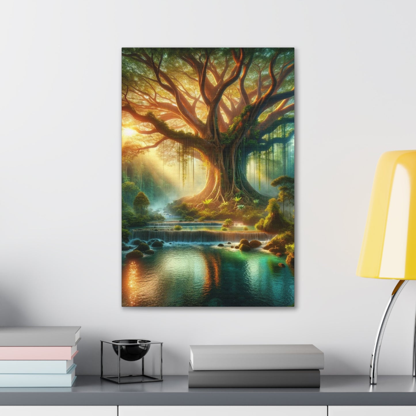 Trees of Light Art Canvas Ed. 19