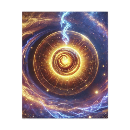 Energetic Orbs Art Canvas Ed. 11