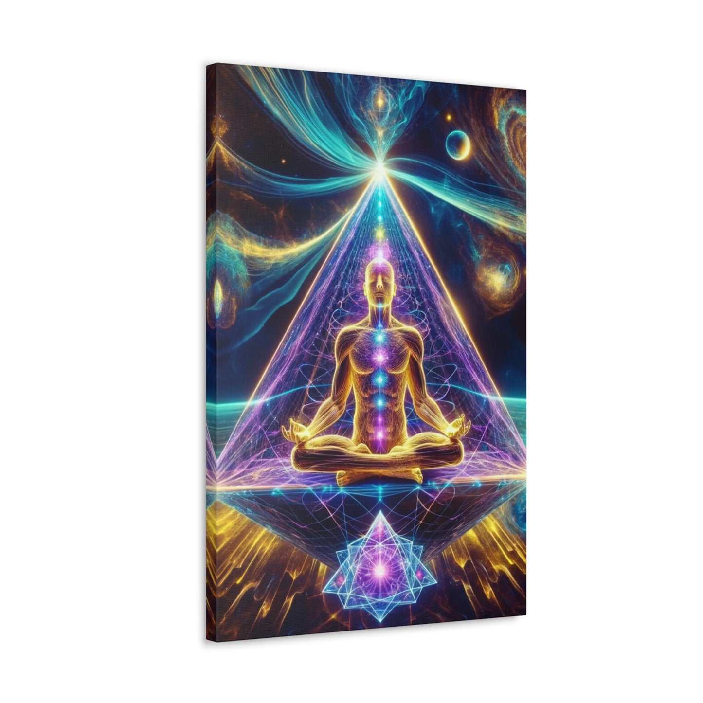 Quantum Entanglement Art Canvas Ed. 3