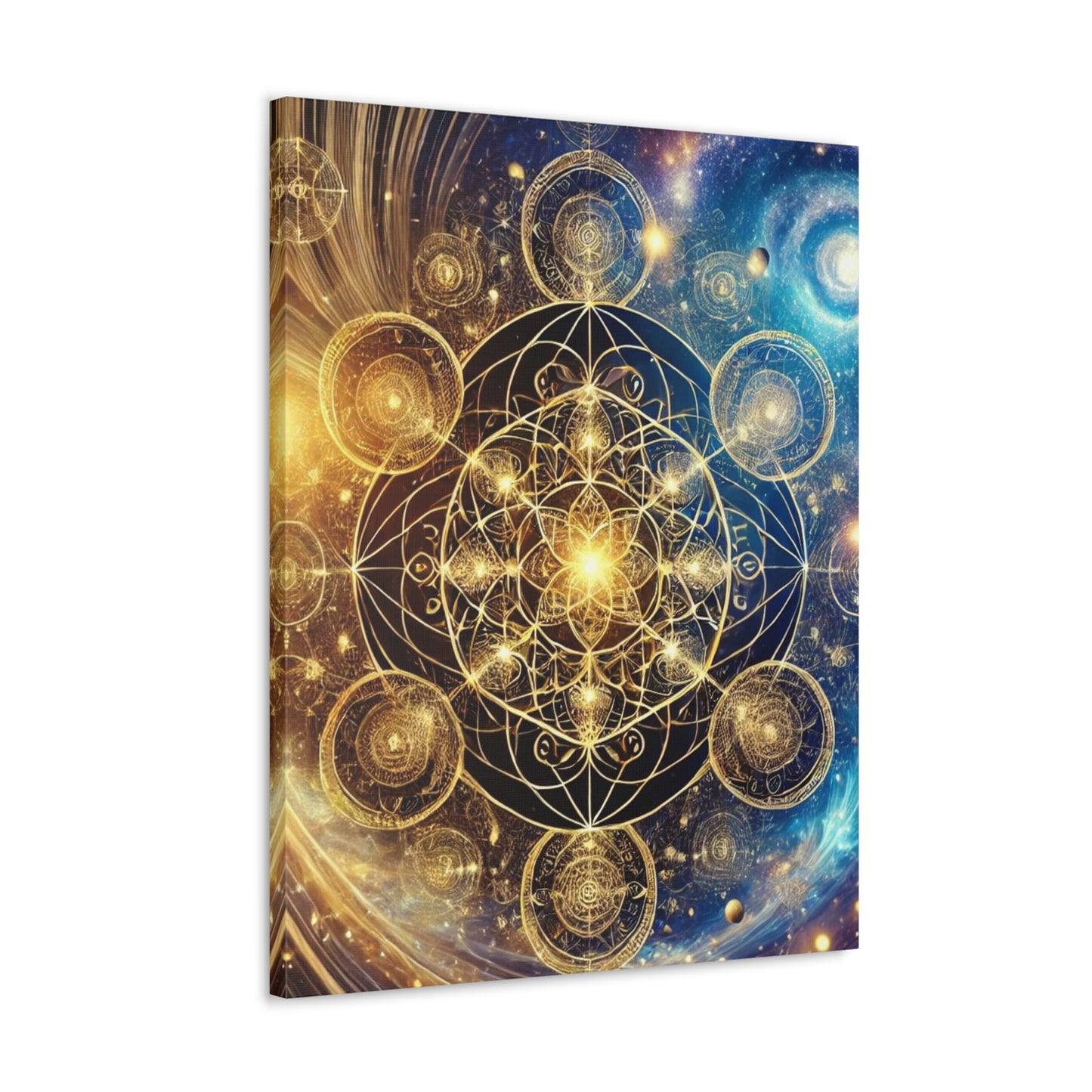 Sacred Geometry Art Canvas Ed. 67