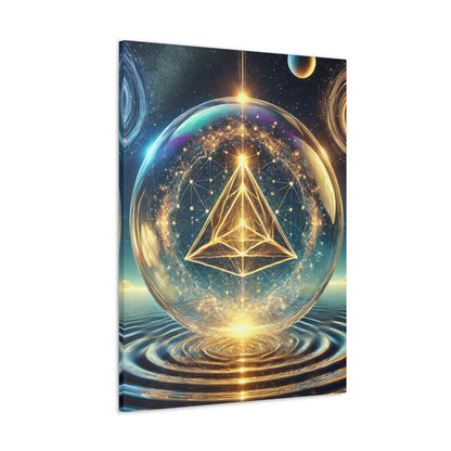 Sacred Geometry Art Canvas Ed. 34