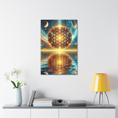 Sacred Geometry Art Canvas Ed. 49