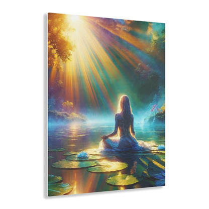 Blissful Lotus Acrylic Print Ed. 6