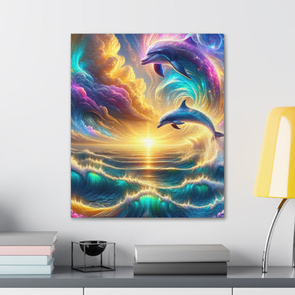 Serene Ocean Art Canvas Ed. 9