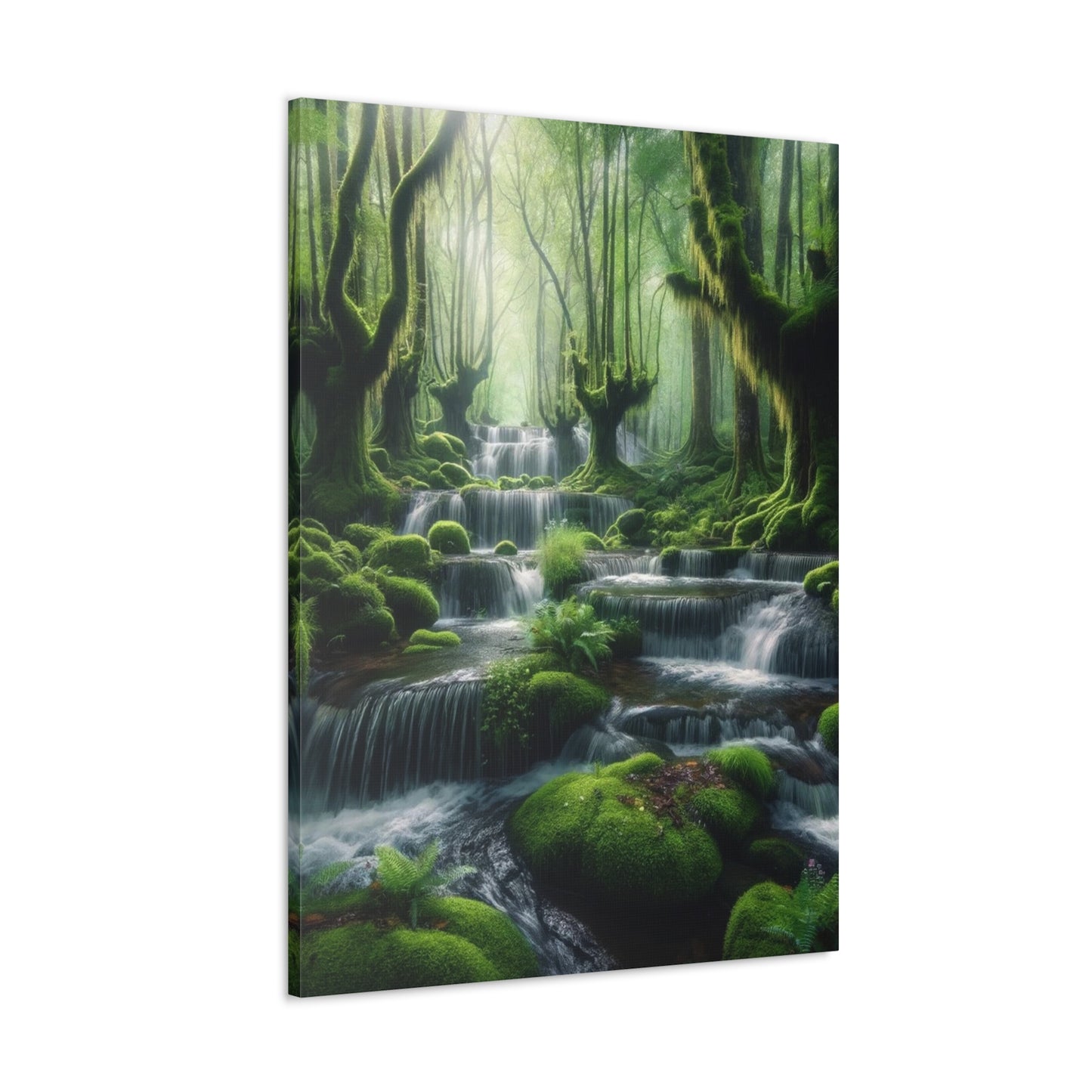 Majestic Waterfalls Art Canvas Ed. 1