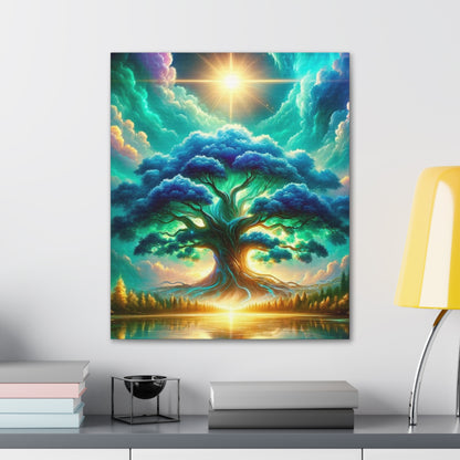 Trees of Light Art Canvas Ed. 13