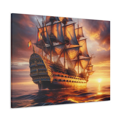 Voyage & Conquest Art Canvas Ed. 19