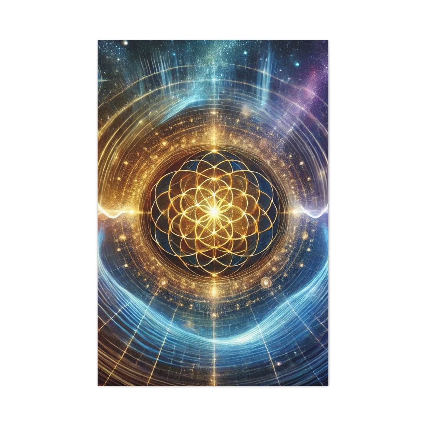 Sacred Geometry Art Canvas Ed. 6