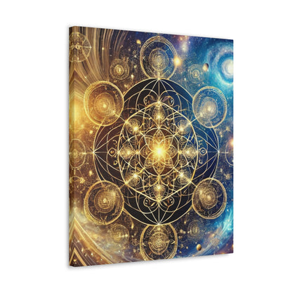 Sacred Geometry Art Canvas Ed. 67