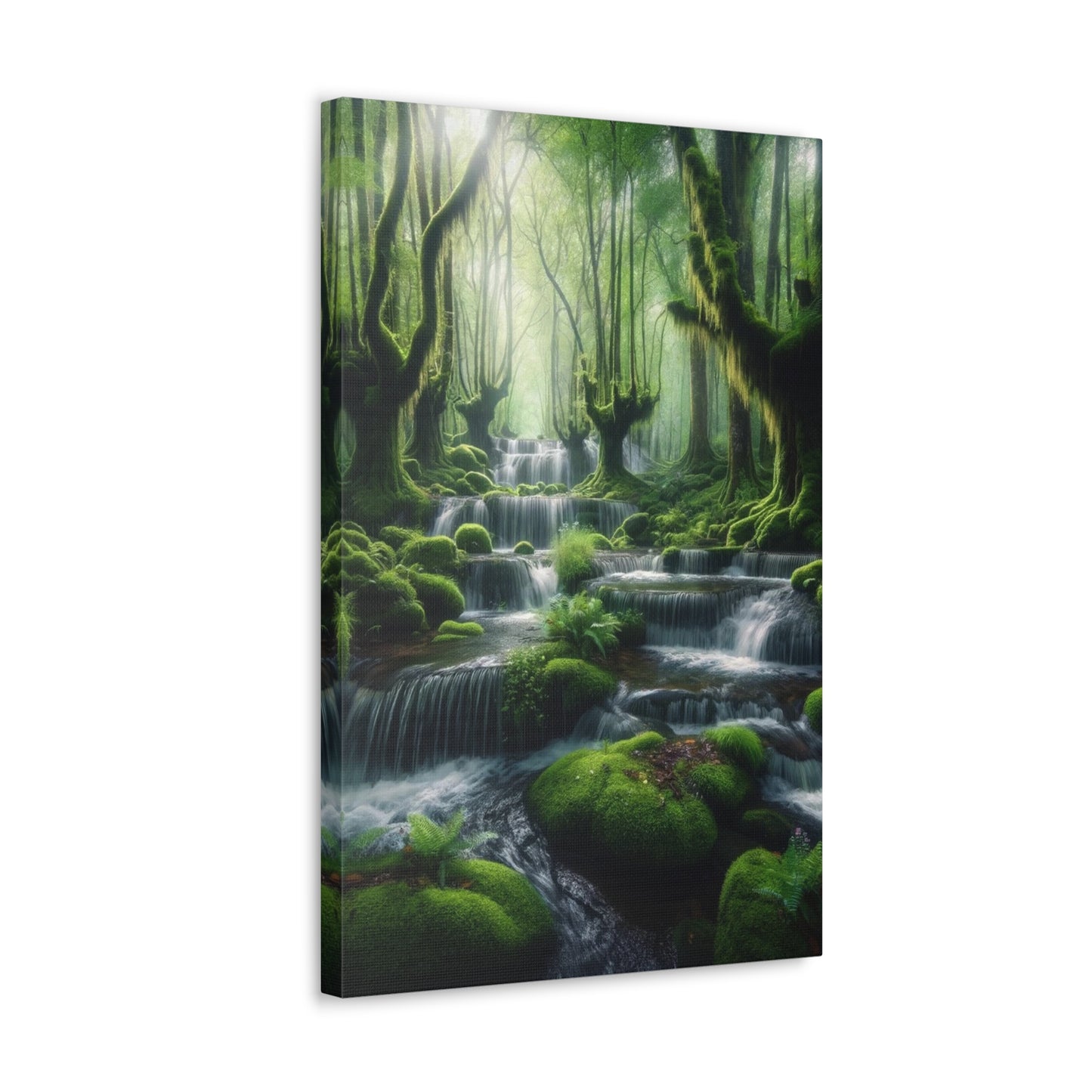 Majestic Waterfalls Art Canvas Ed. 1