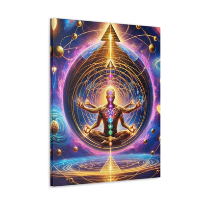 Quantum Entanglement Art Canvas Ed. 33