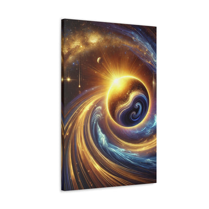 Energetic Orbs Art Canvas Ed. 17