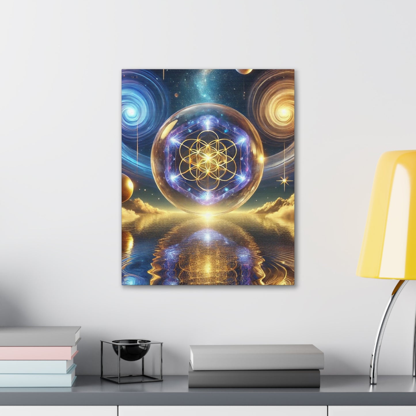 Sacred Geometry Art Canvas Ed. 20