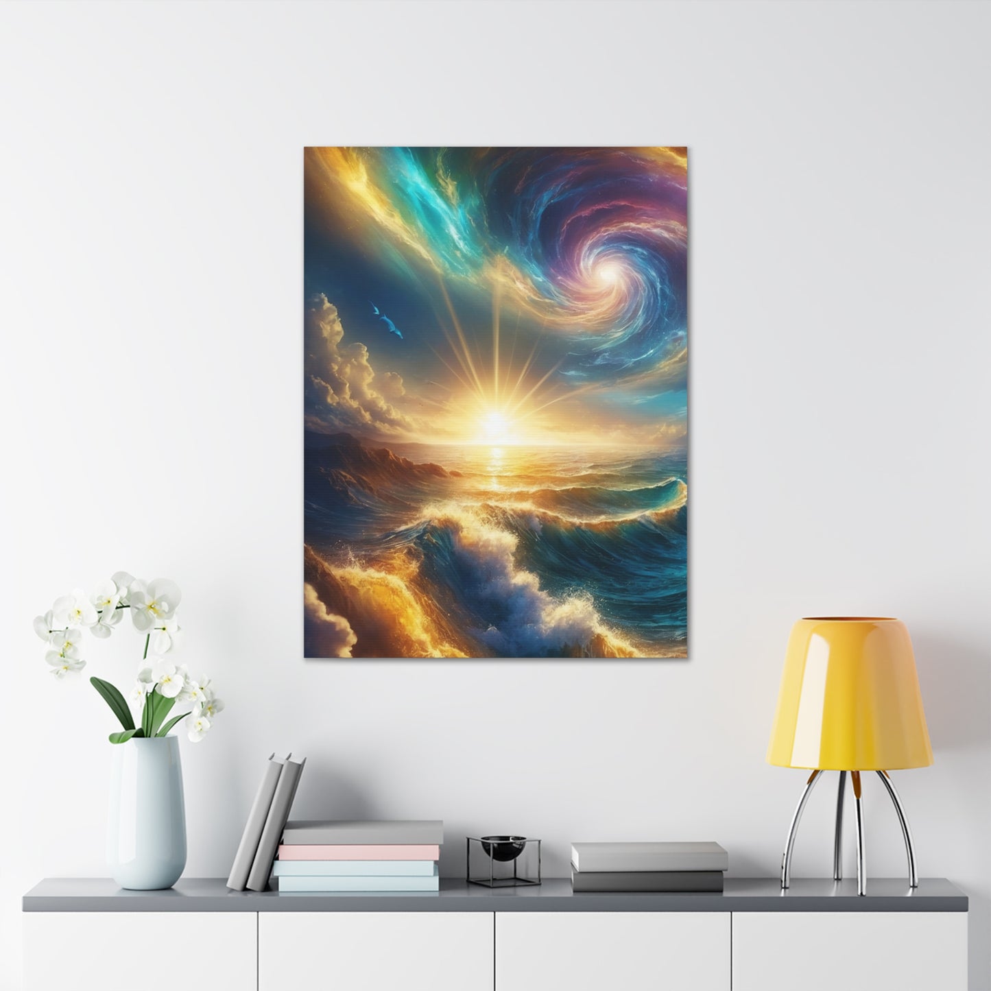 Serene Ocean Art Canvas Ed. 1