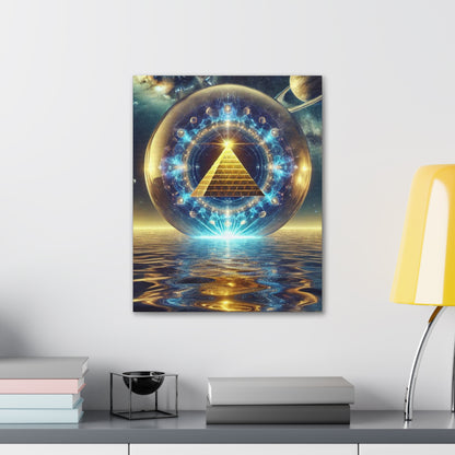 Sacred Geometry Art Canvas Ed. 41