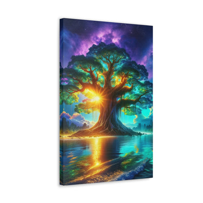 Trees of Light Art Canvas Ed. 14