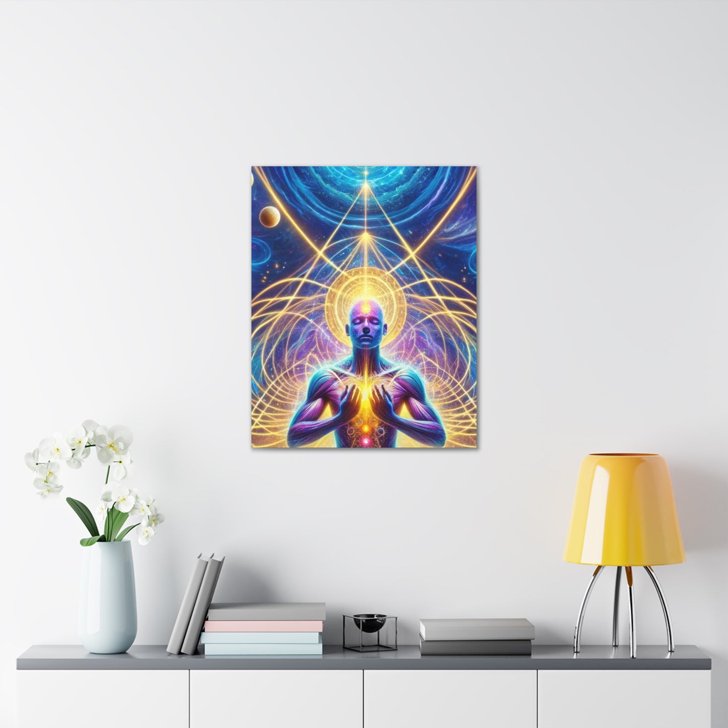 Quantum Entanglement Art Canvas Ed. 26