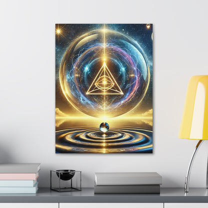 Sacred Geometry Art Canvas Ed. 33