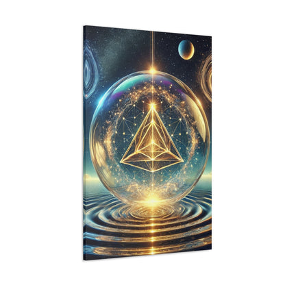 Sacred Geometry Art Canvas Ed. 34