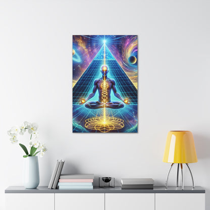 Quantum Entanglement Art Canvas Ed. 22