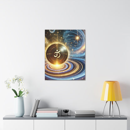 Sacred Geometry Art Canvas Ed. 60