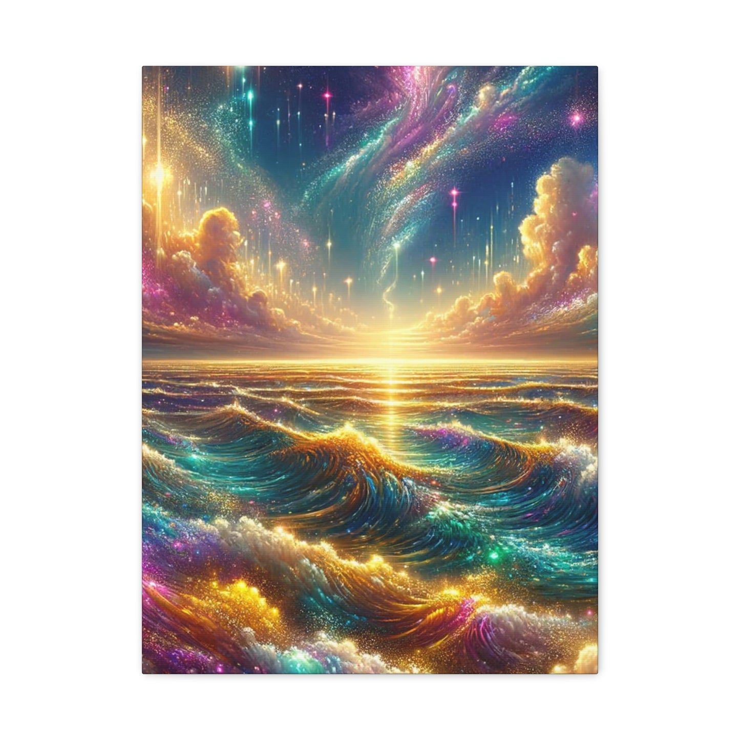 Serene Ocean Art Canvas Ed. 13