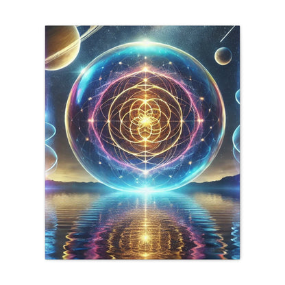 Sacred Geometry Art Canvas Ed. 16