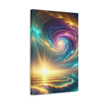 Serene Ocean Art Canvas Ed. 6