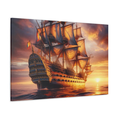 Voyage & Conquest Art Canvas Ed. 19