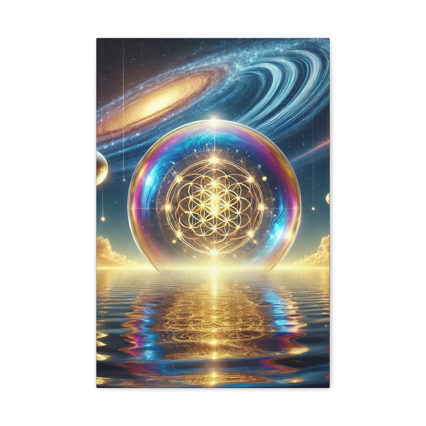 Sacred Geometry Art Canvas Ed. 22