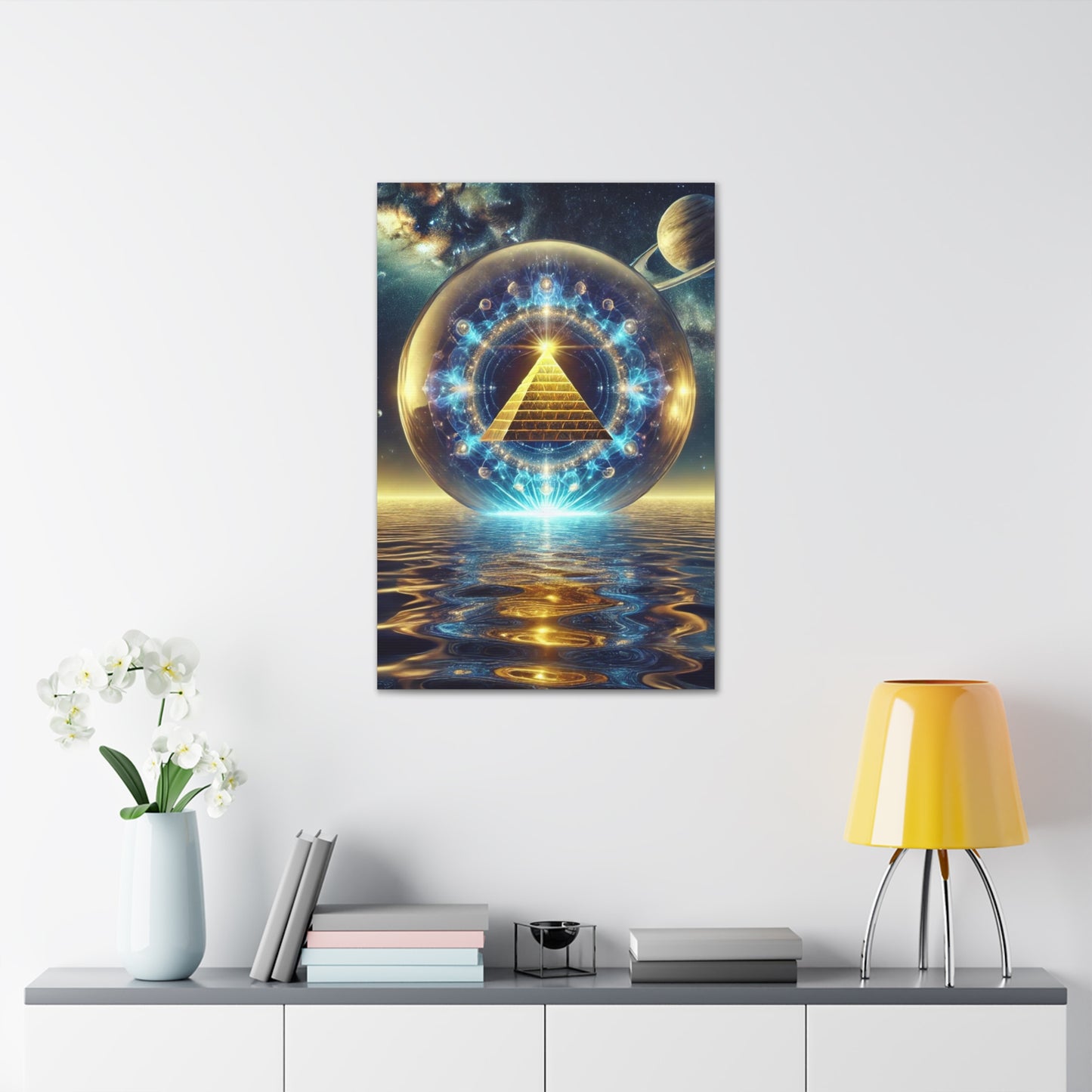 Sacred Geometry Art Canvas Ed. 41