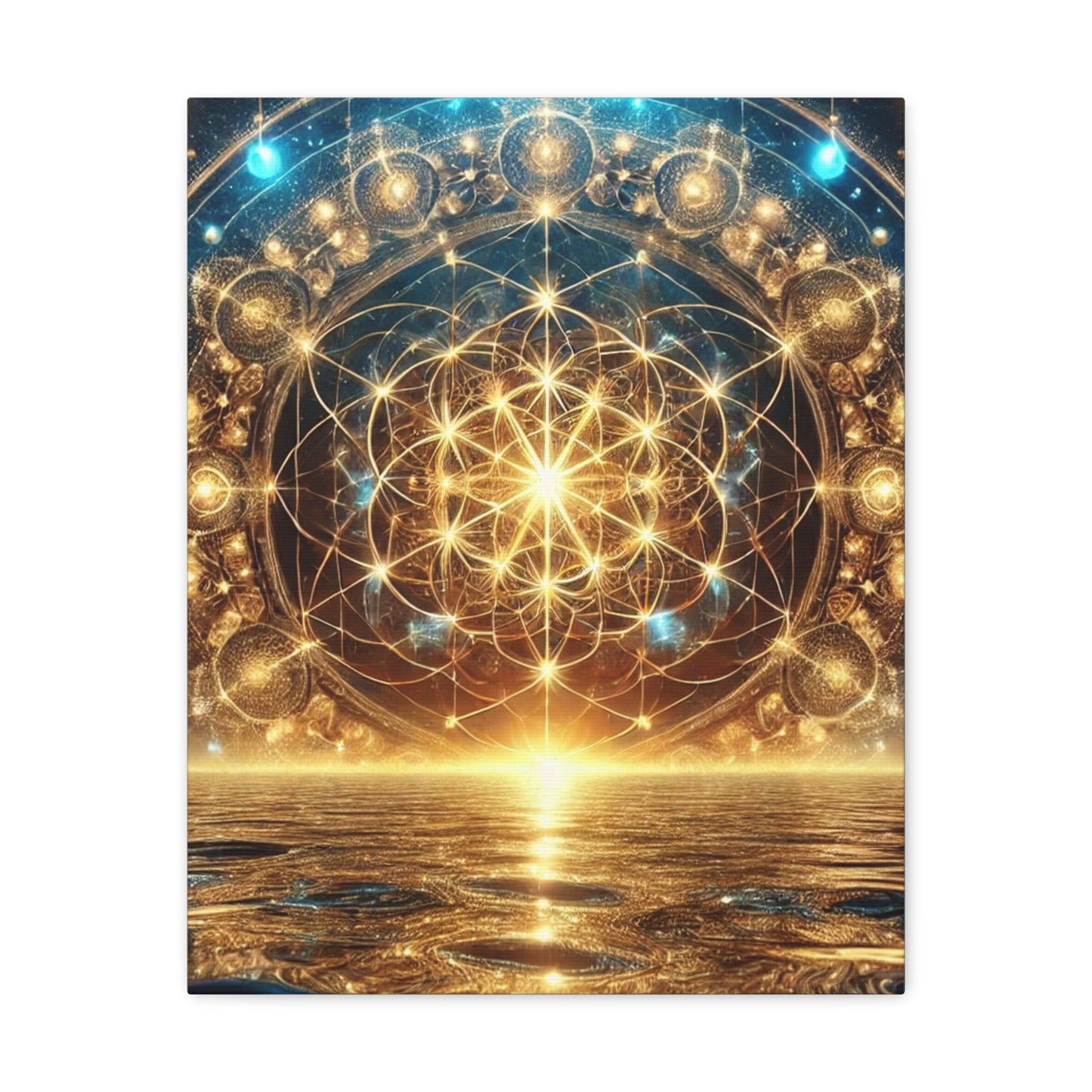 Sacred Geometry Art Canvas Ed. 97