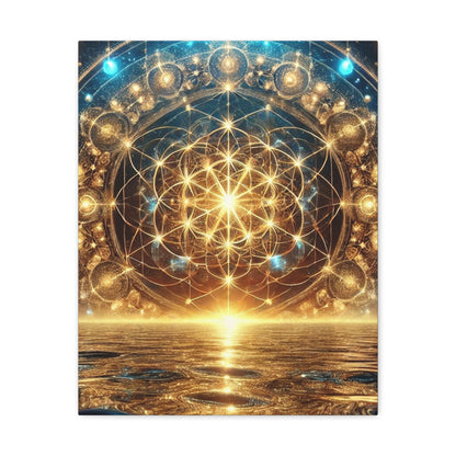 Sacred Geometry Art Canvas Ed. 97