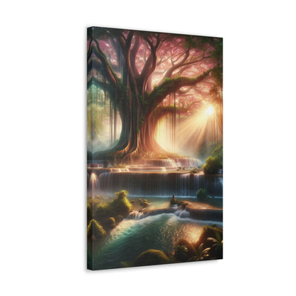 Trees of Light Art Canvas Ed. 23