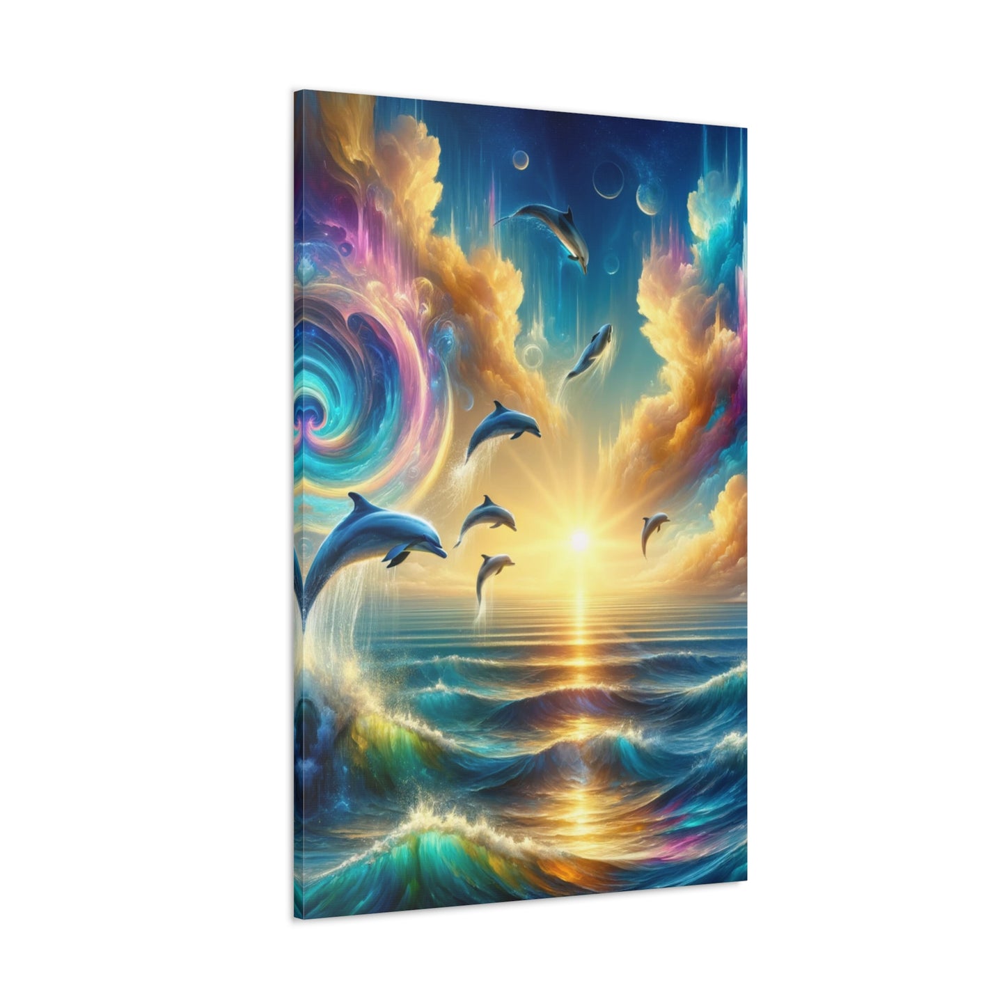 Serene Ocean Art Canvas Ed. 7