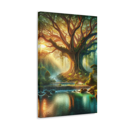 Trees of Light Art Canvas Ed. 19