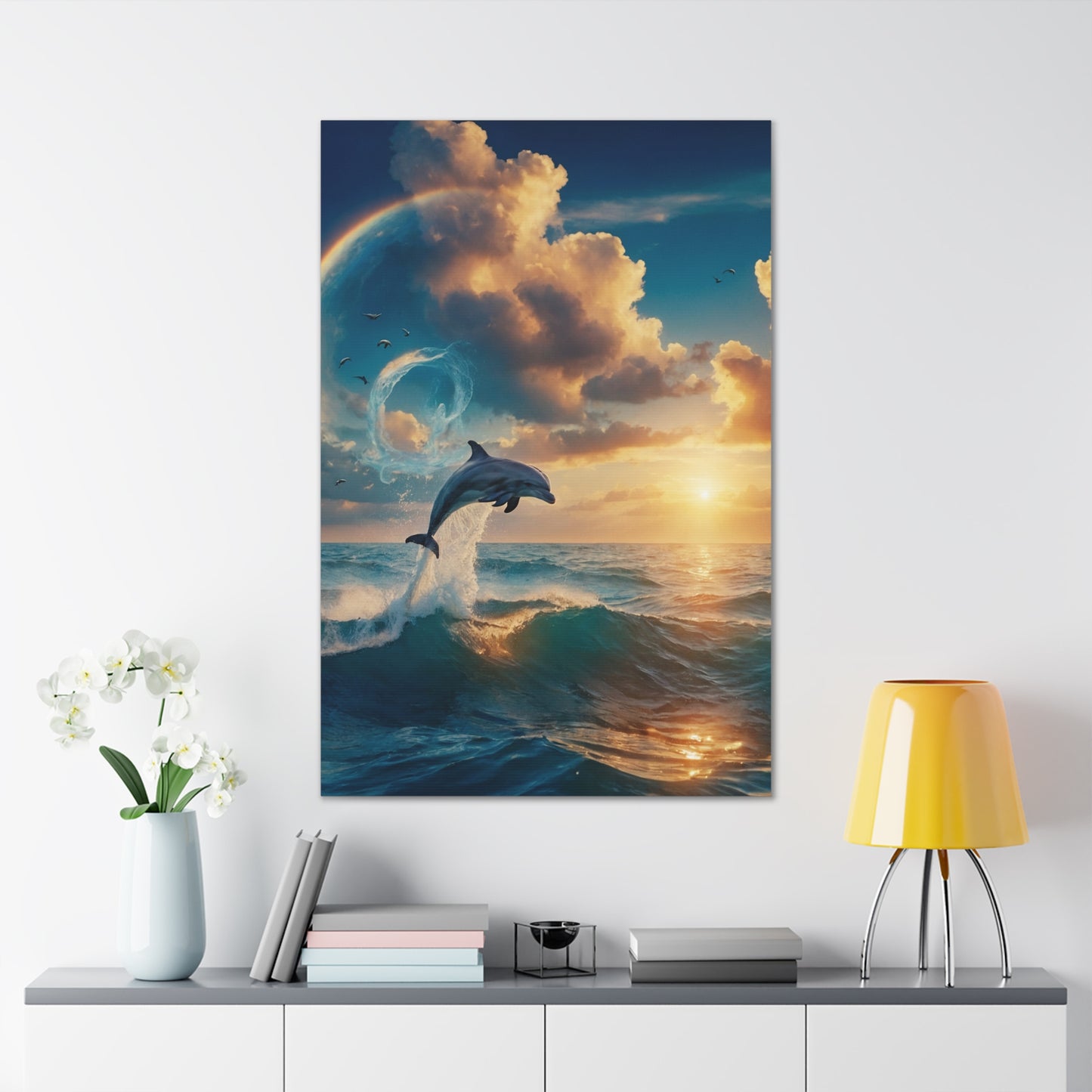 Serene Ocean Art Canvas Ed. 2