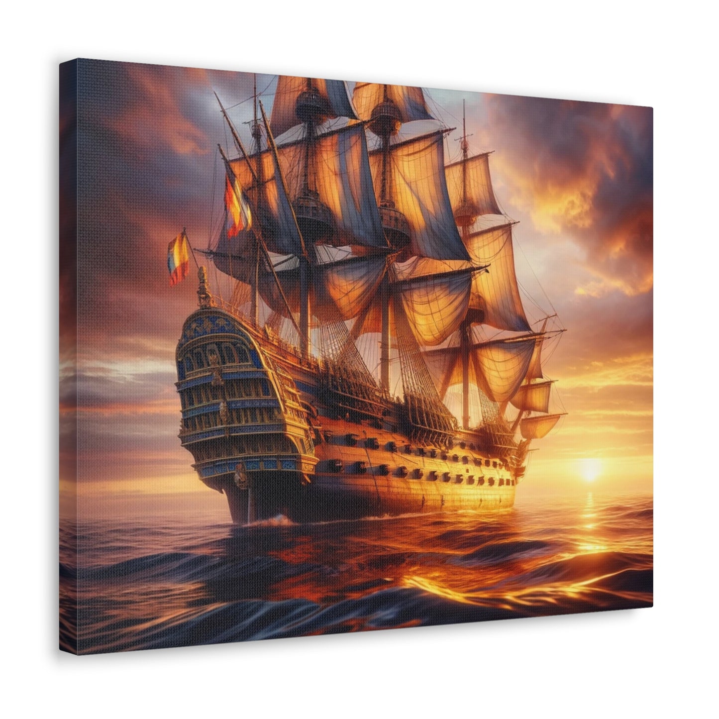 Voyage & Conquest Art Canvas Ed. 19