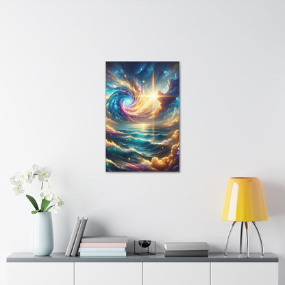 Serene Ocean Art Canvas Ed. 12