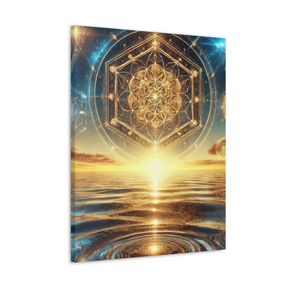 Sacred Geometry Art Canvas Ed. 96