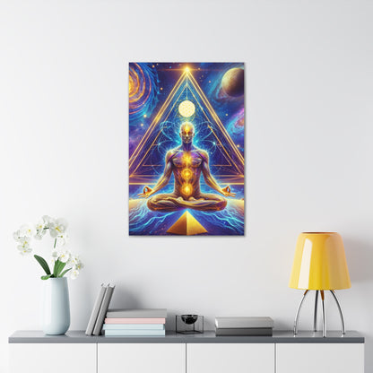 Quantum Entanglement Art Canvas Ed. 5