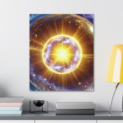 Energetic Orbs Art Canvas Ed. 12