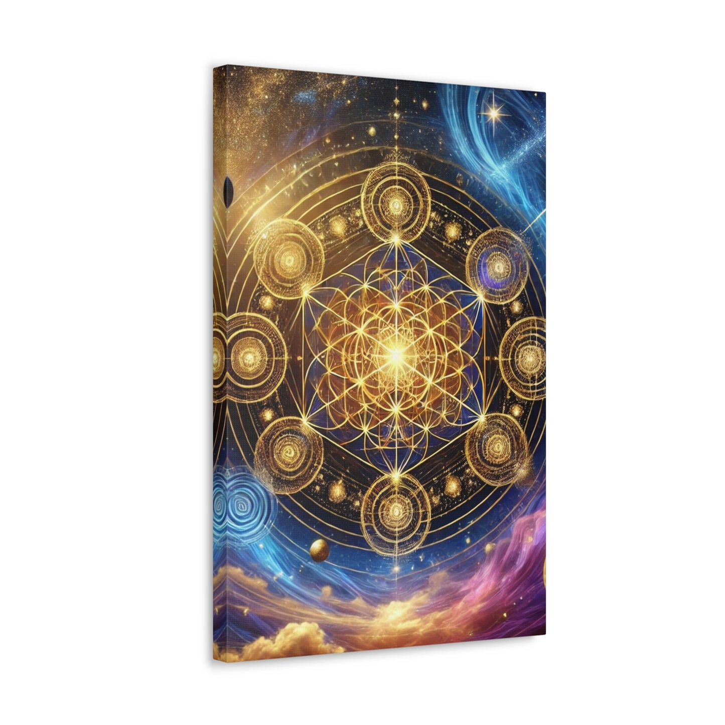 Sacred Geometry Art Canvas Ed. 68