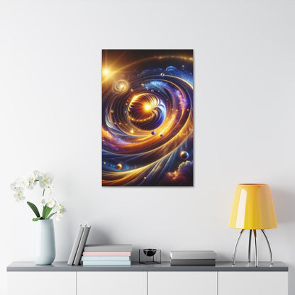 Energetic Orbs Art Canvas Ed. 5