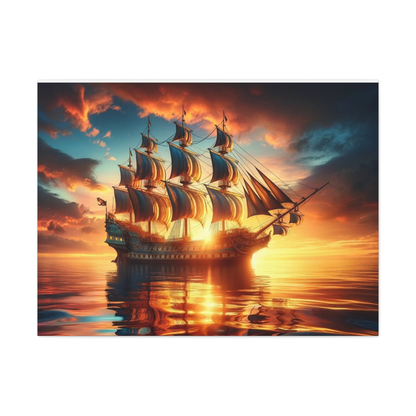 Voyage & Conquest Art Canvas Ed. 16