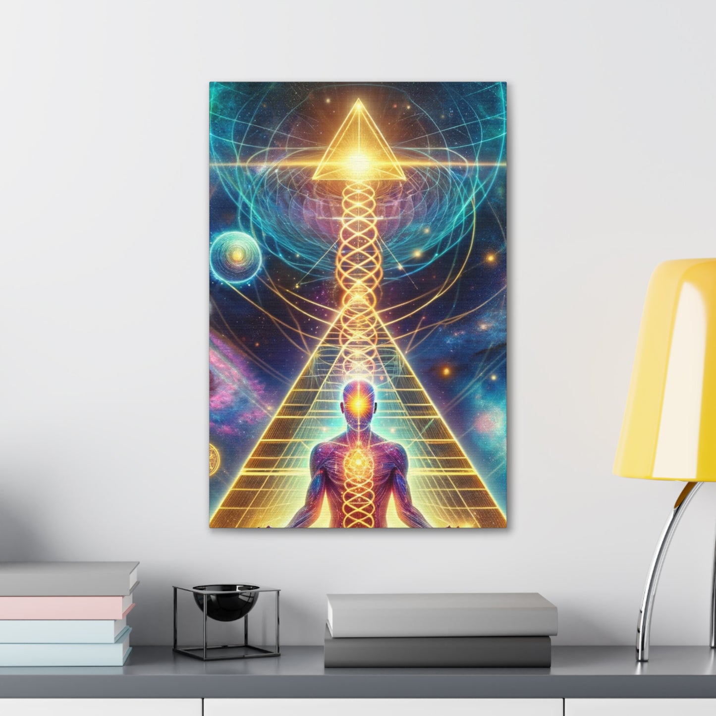 Quantum Entanglement Art Canvas Ed. 19