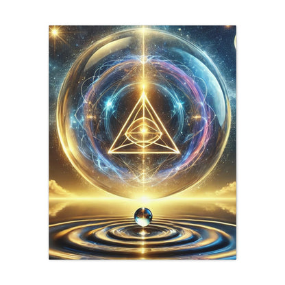 Sacred Geometry Art Canvas Ed. 33