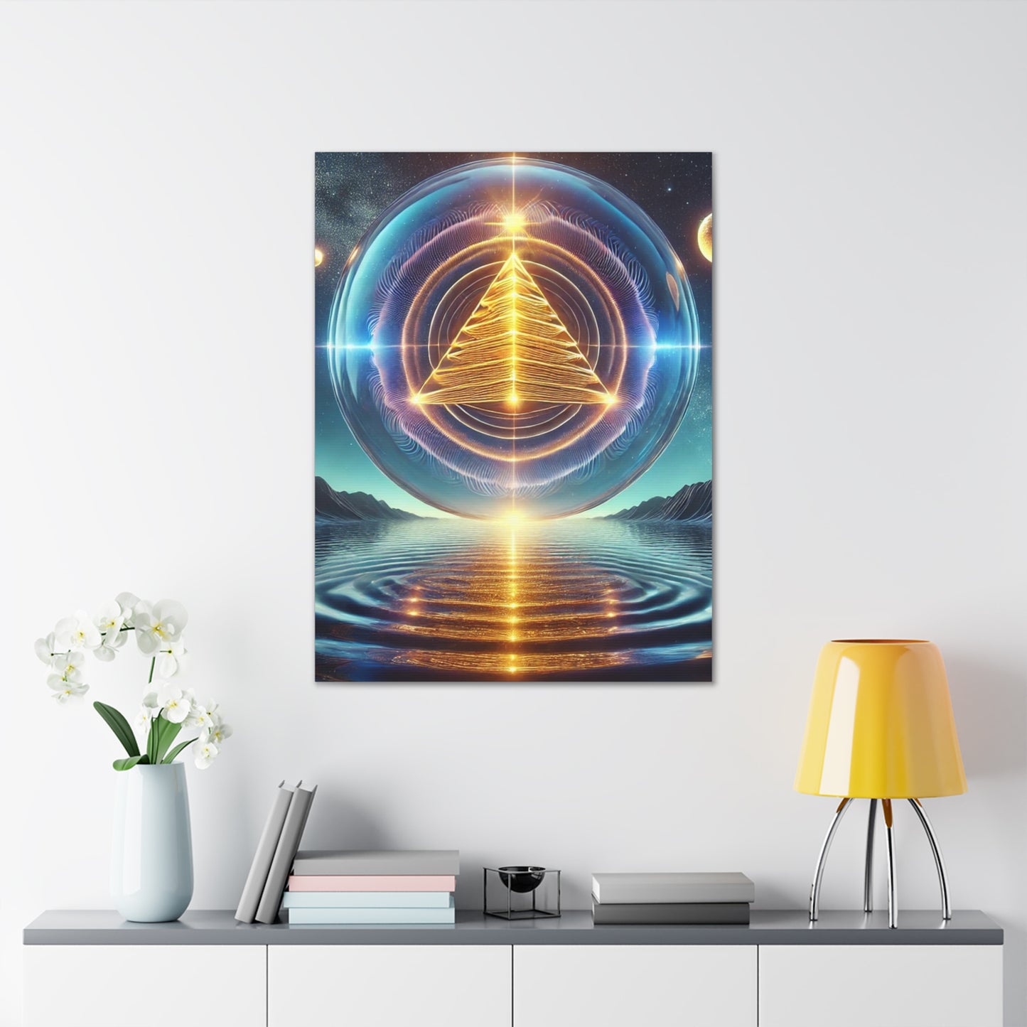 Sacred Geometry Art Canvas Ed. 40