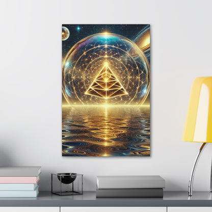 Sacred Geometry Art Canvas Ed. 42