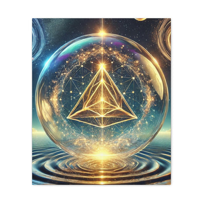 Sacred Geometry Art Canvas Ed. 34